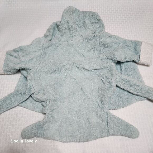 🏖 0-9 Months Shark Infant Baby Towel Robe Wrap Bathing Accessory - Picture 4 of 4